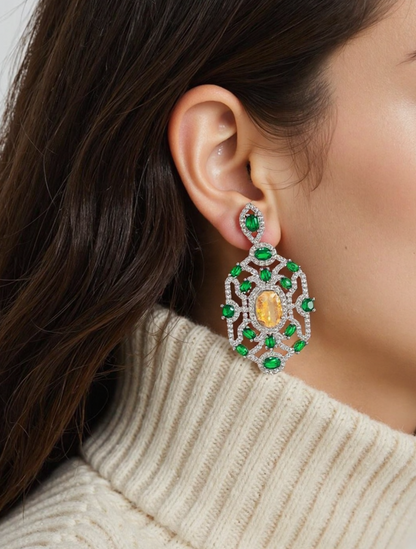 Celestial Radiance: Countless Twinkling Twilight Earrings