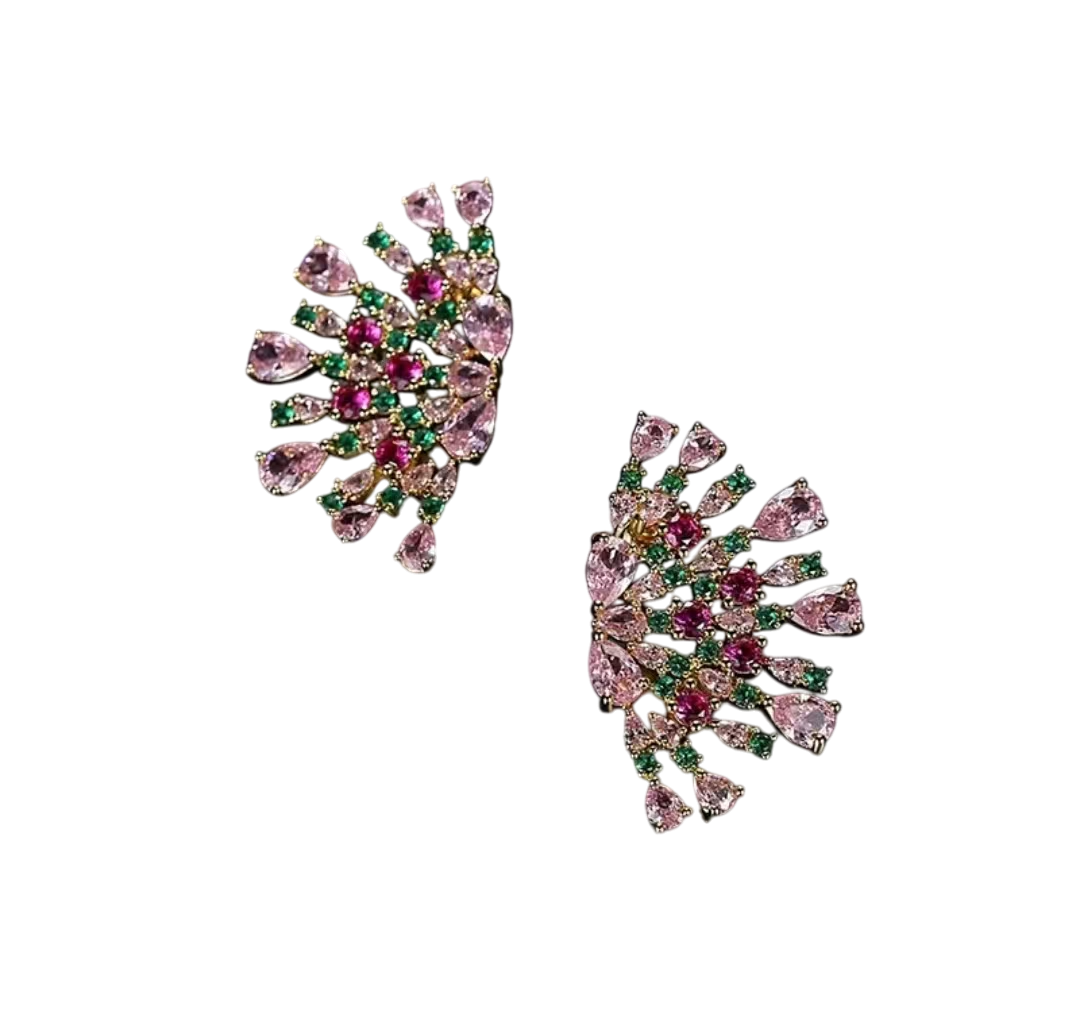 Celestial Serenade: Ethereal Echoes of Rainbow Dreams Enchanted Earrings