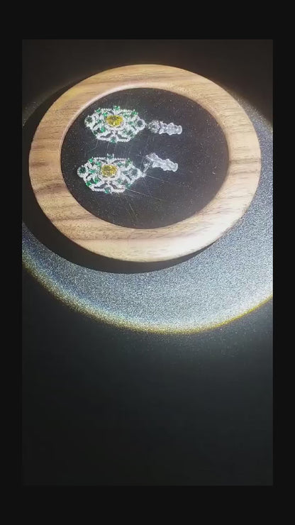 Celestial Radiance: Countless Twinkling Twilight Earrings